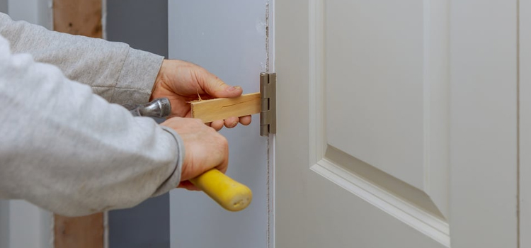 fiberglass entry door repair in Wilton